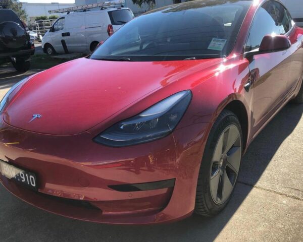 Spot On Tint Car window tinting Tesla 3